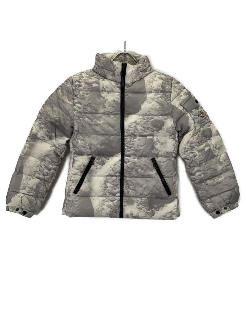 Moncler Bady All Over Pattern Down Jacket
